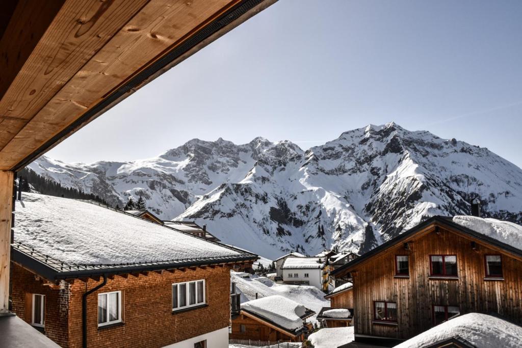 Haus Alpenblick Lejlighed Schröcken Eksteriør billede