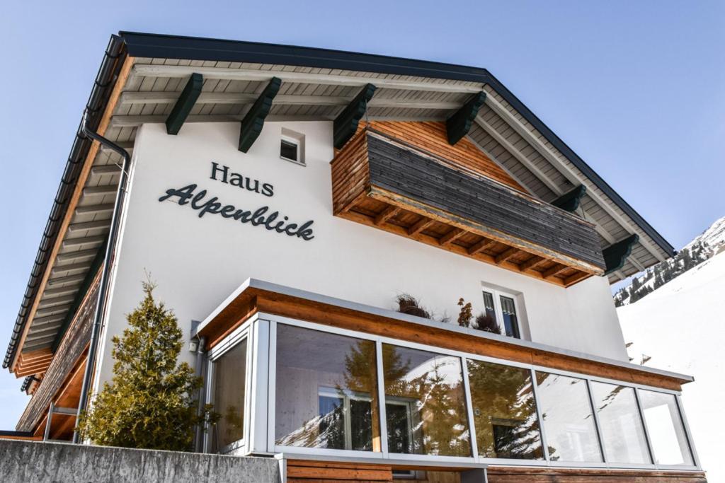 Haus Alpenblick Lejlighed Schröcken Eksteriør billede
