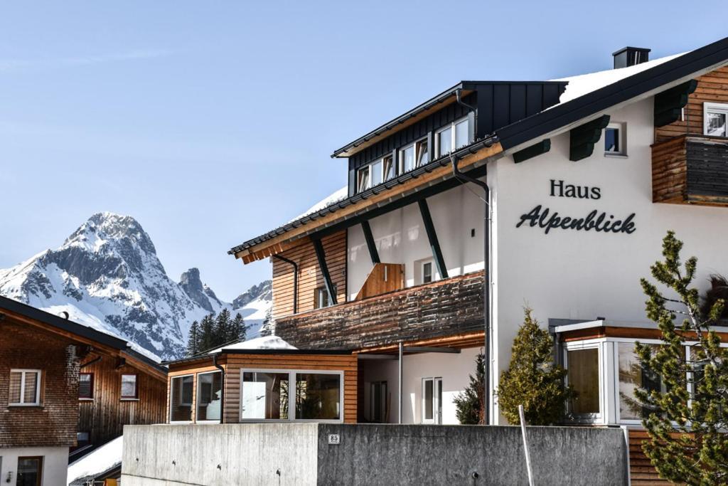 Haus Alpenblick Lejlighed Schröcken Eksteriør billede