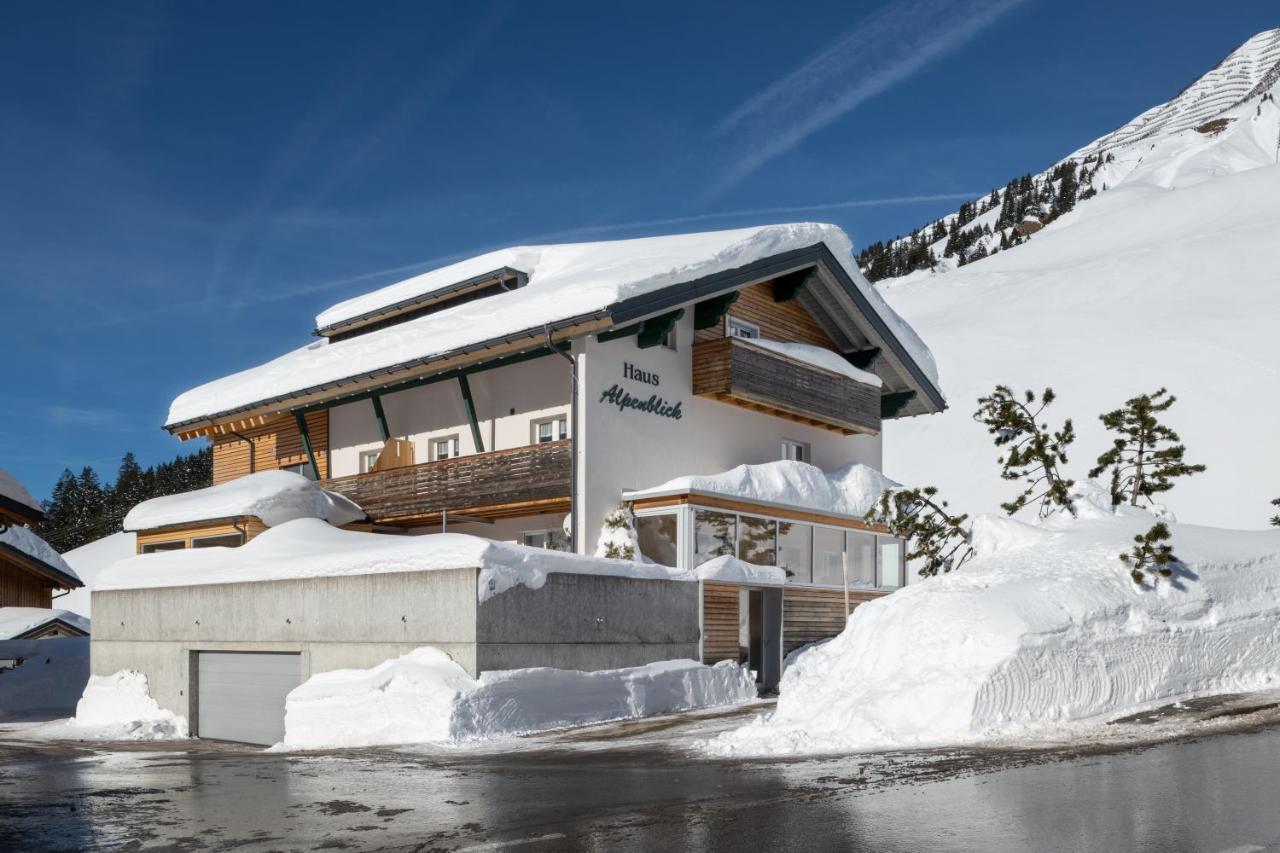 Haus Alpenblick Lejlighed Schröcken Eksteriør billede