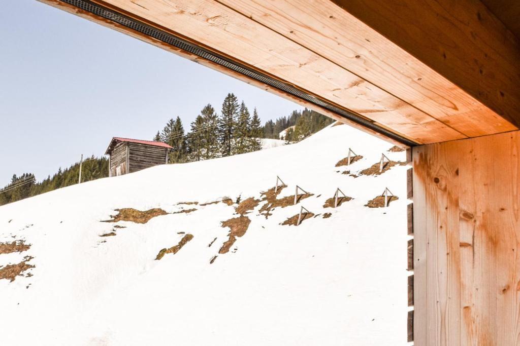 Haus Alpenblick Lejlighed Schröcken Eksteriør billede