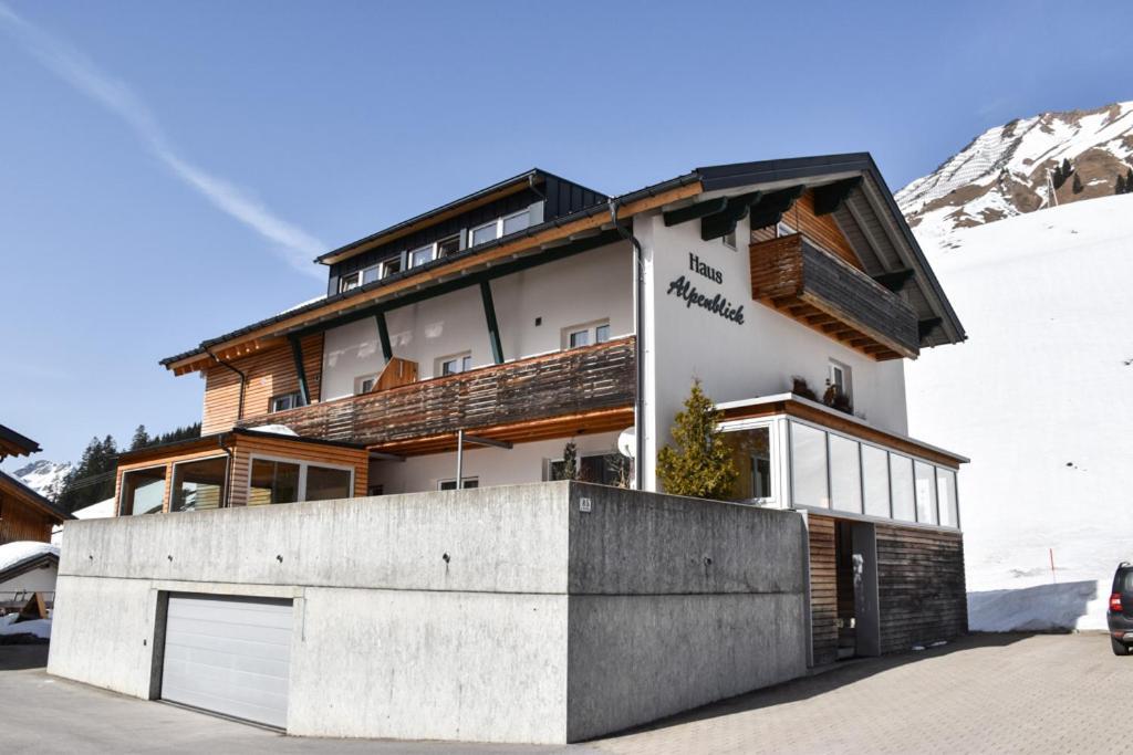 Haus Alpenblick Lejlighed Schröcken Eksteriør billede